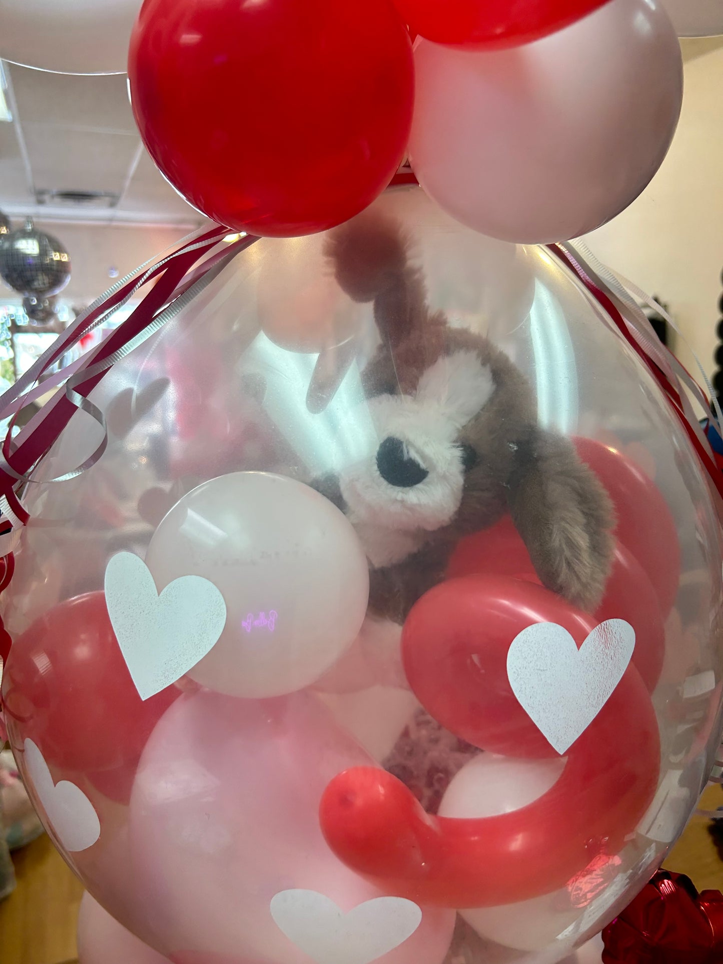 Stuffed Balloon - Puppy Love