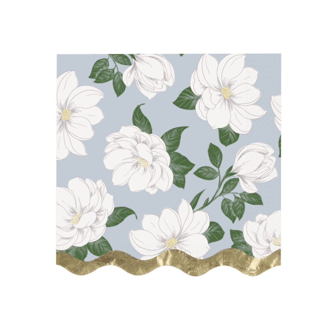 Garden Party Scallop Napkins 16ct.