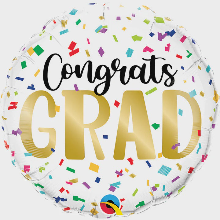 Foil Standard - Congrats GRAD Confetti