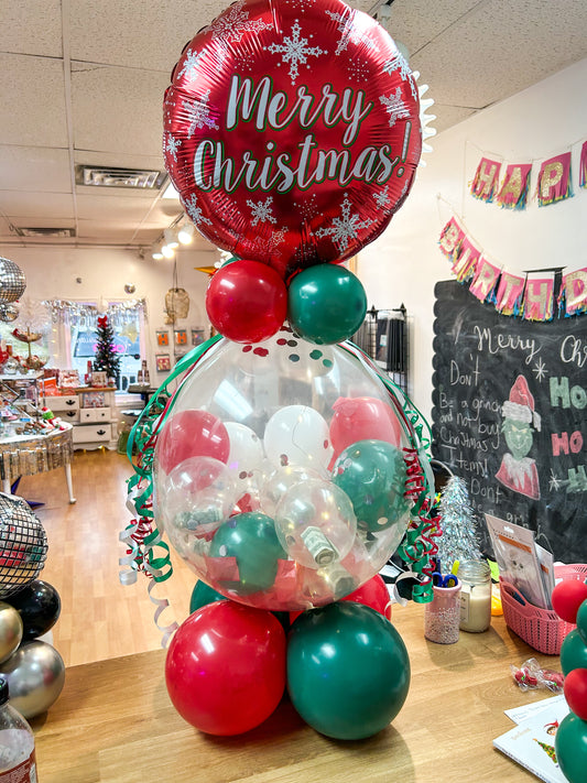 Stuffed Balloon - Christmas Money Surprise