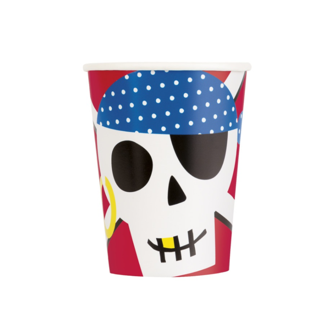 Pirate Themed Cups 8ct