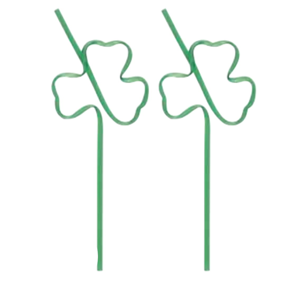 Shamrock Straws