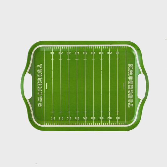 Reuseable Bamboo Football Tray