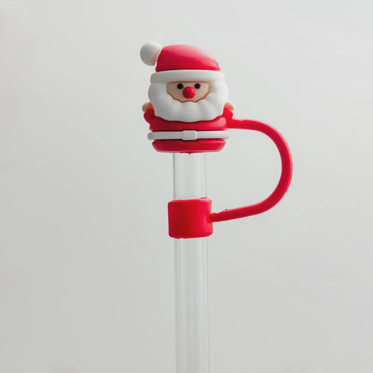 Straw Cover "Santa"